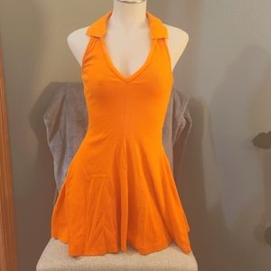 Zara mini dress, size small, orange